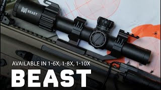 Monstrum Beast 1-8x First Focal Plane FFP LPVO Unboxing