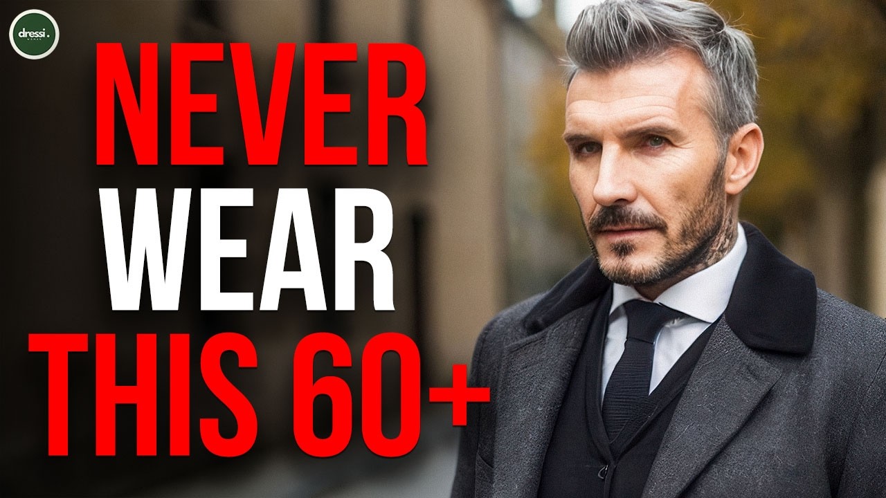 10 вещей, которые мужчинам старше 60 лет никогда не следует носить зимой