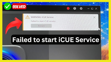 Failed to start iCUE Service (Quick fix)