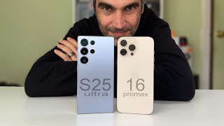 Marc Corredera Reviews Videos Samsung Galaxy S25 Ultra vs iPhone 16 Pro Max | ¿CUÁL ES MEJOR?