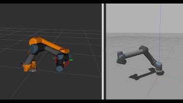 Testing Universal Robot on Gazebo and Rviz environment