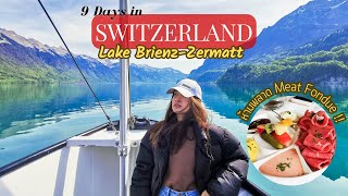 Switzerland Day 7: ล่องเรือชิวๆที่ทะเลสาบ Breinz และออกตามล่าหา Matterhorn ที่เมือง Zermatt