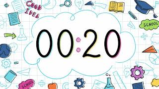 20 Second School Themed Classroom Timer