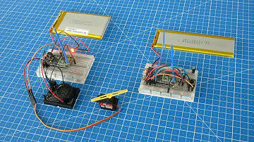 Physical computing wireless tutorial - Remote control with RFM69HCW packet radio