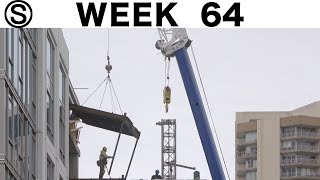 Construction time-lapses with closeups (compilation): Week 64 of the Ⓢ-series: Includes lift removal
