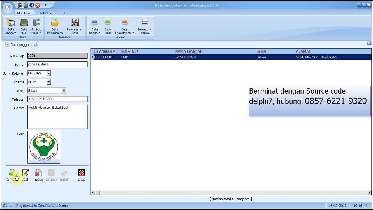 Download database perpustakaan microsoft access 2007