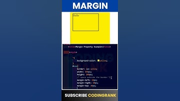 Power of CSS Margin | CSS Margin Property | Codingrank | #shorts #youtubeshorts #shortsvideo #css