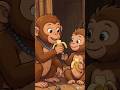 Monkey &amp; Banana Garden #aishorts #aimonkey #aivideo #animalstory #shorts #fyp