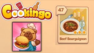 Cookingo Perfect Meal Level 47 Beef Bourguignon Walkthrough Solution