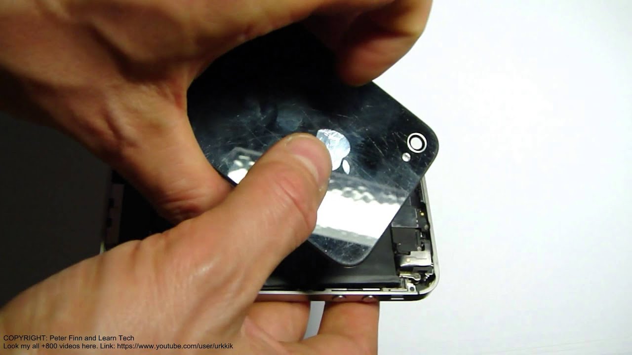 How to replace back cover Apple iPhone 4S