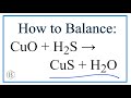 Chemical Reactions and Oxidation States