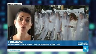 Lebanese Parliament abolishes controversial rape law: "we''re just at the beginning of our fight!"