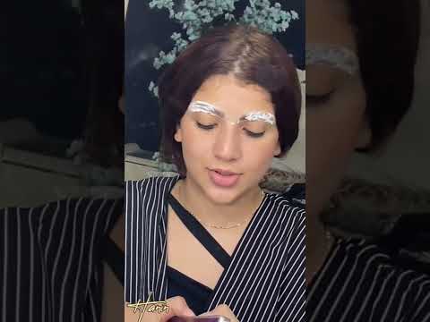 تشقير الحواجب جولي ايفا