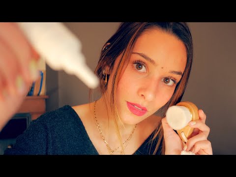 ASMR FRANÇAIS - Extraction de points noirs dans un endroit chaleureux (plein de sons satisfying)