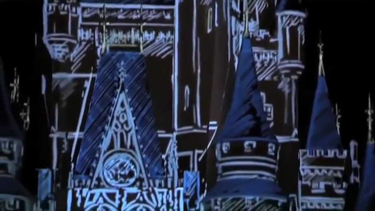 [Castle Show Preview] Cinderella Castle Projection Test - Magic Kingdom ...