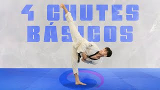 Aula de Taekwondo 4 - CHUTES BÁSICOS