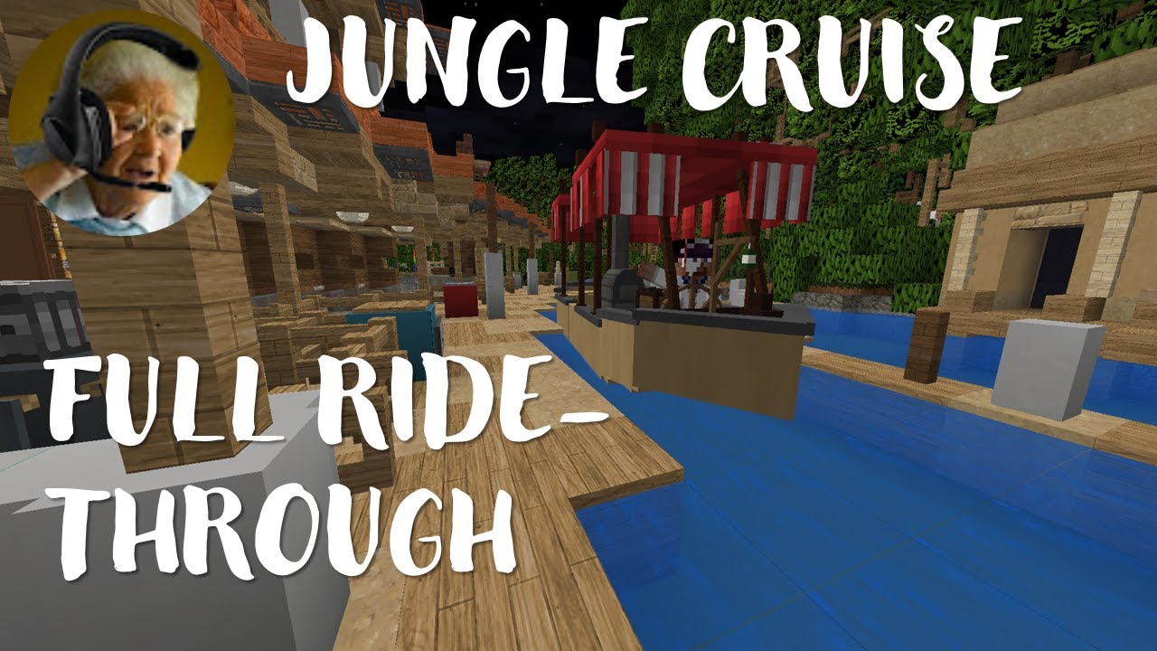 Jungle Cruise Full Ride-Through!! (Palace Network Disney World Recreation)