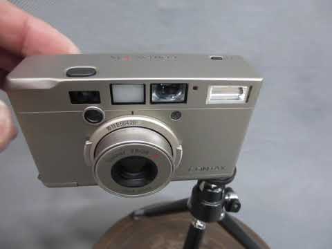 APS 史上最強レンズ搭載コンパクトカメラ CONTAX Tix 動作確認 - YouTube