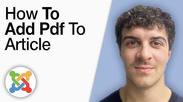 How to Add a PDF to a Joomla Article [2025 Full Guide]