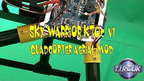 Sky warrior k70c V1 aerial modification  dropout issue fix part 1...