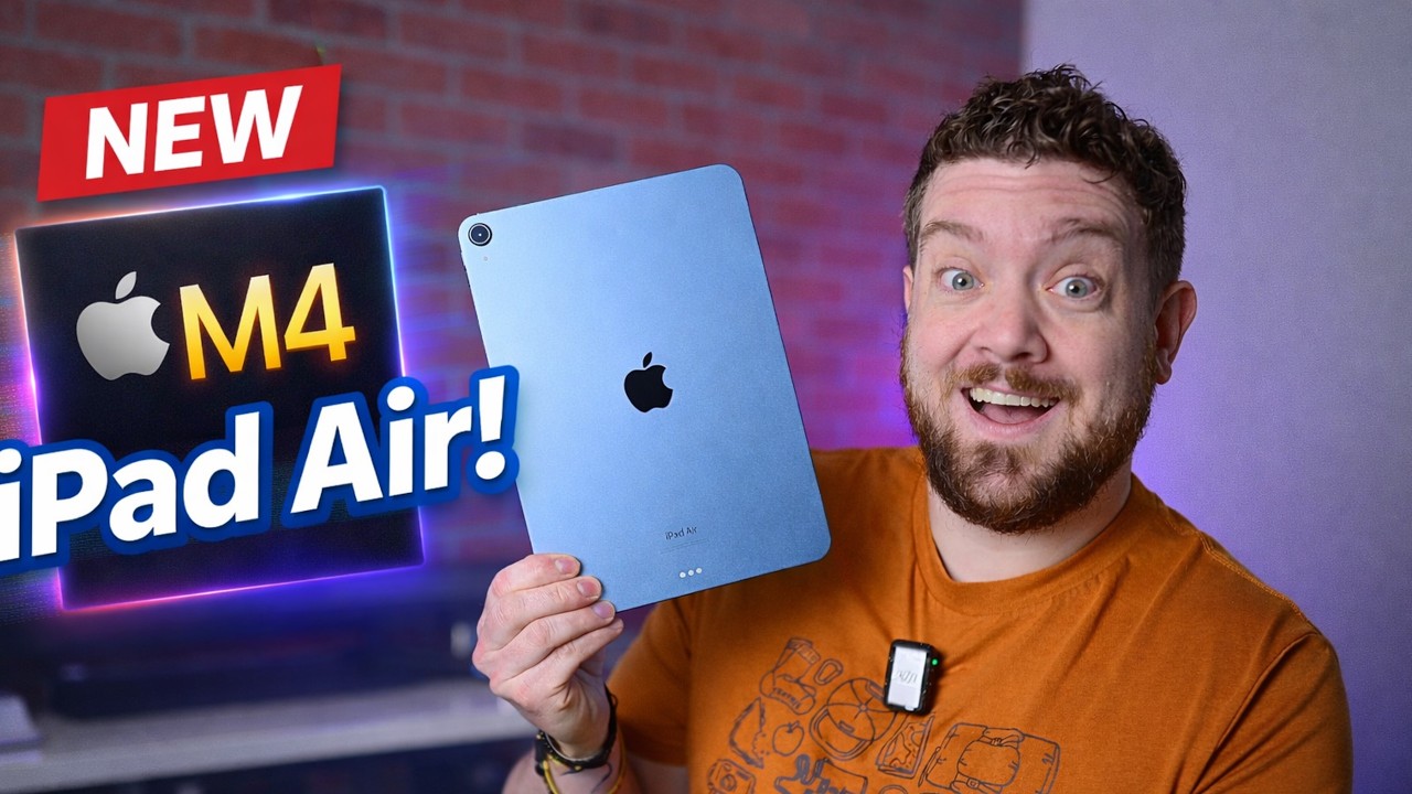 M4 iPad Air Is Here! Is it Worth Upgrading!?