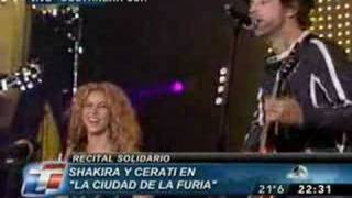 Shakira e Gustavo Cerati - La ciudad de la furia chords