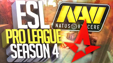 NAVi vs Astralis - ESL Pro League Season 4 - de_mirage @ Natus Vincere vs Astralis