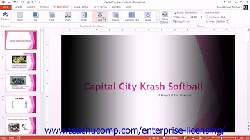 Microsoft Office PowerPoint Tutorial 2013 Applying Animation 10.1 Employee Group Training