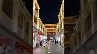 Night view of Chaozhou ancient city in Guangdong