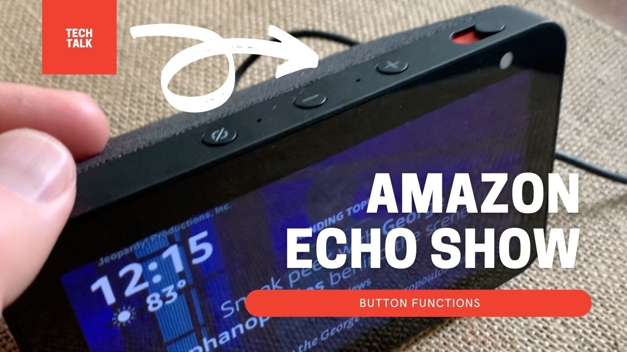 Where Is The Action Button On Echo Show