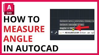How to Measure Angle in AutoCAD [QUICK.& EASY]