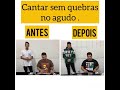 CANTAR AGUDO SEM QUEBRA - BRUNO MARS  - WHEN I WAS YOUR MAN - AULA DE CANTO - CHARLES CARDOSO