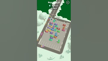 Parking Jam 3D Boss Level 41 Gameplay Walkthrough #41 Parking Jam Challenge #shorts #viral #gaming