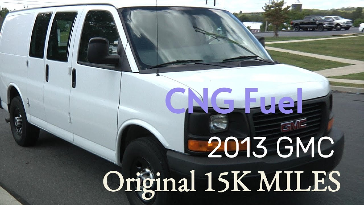 Like New 2013 GMC Work Van ONLY 15K Miles CNG FUEL