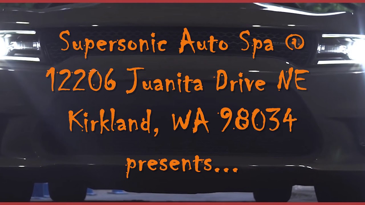 Supersonic Auto Spa Haunted Tunnel Car Wash YouTube