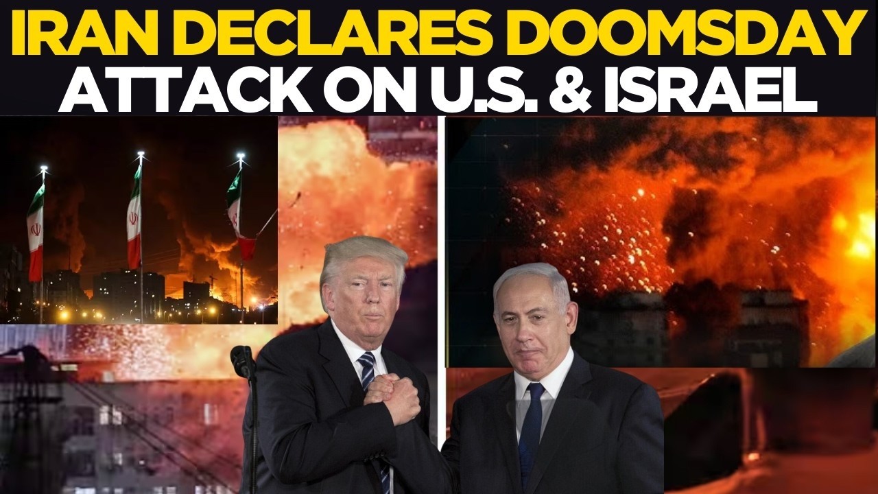 LIVE | IRAN DECLARES DOOMSDAY ATTACK ON US AND ISRAEL, TEHRAN IN FLAMES! Breaking War News