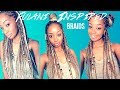 🔥DIY Fulani Inspired Braids ☀️Dirty Blonde Summer Style💁🏽