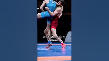 Wrestling is just different💪