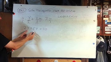 Unit 3 Notes 4 Solving Rational Equations