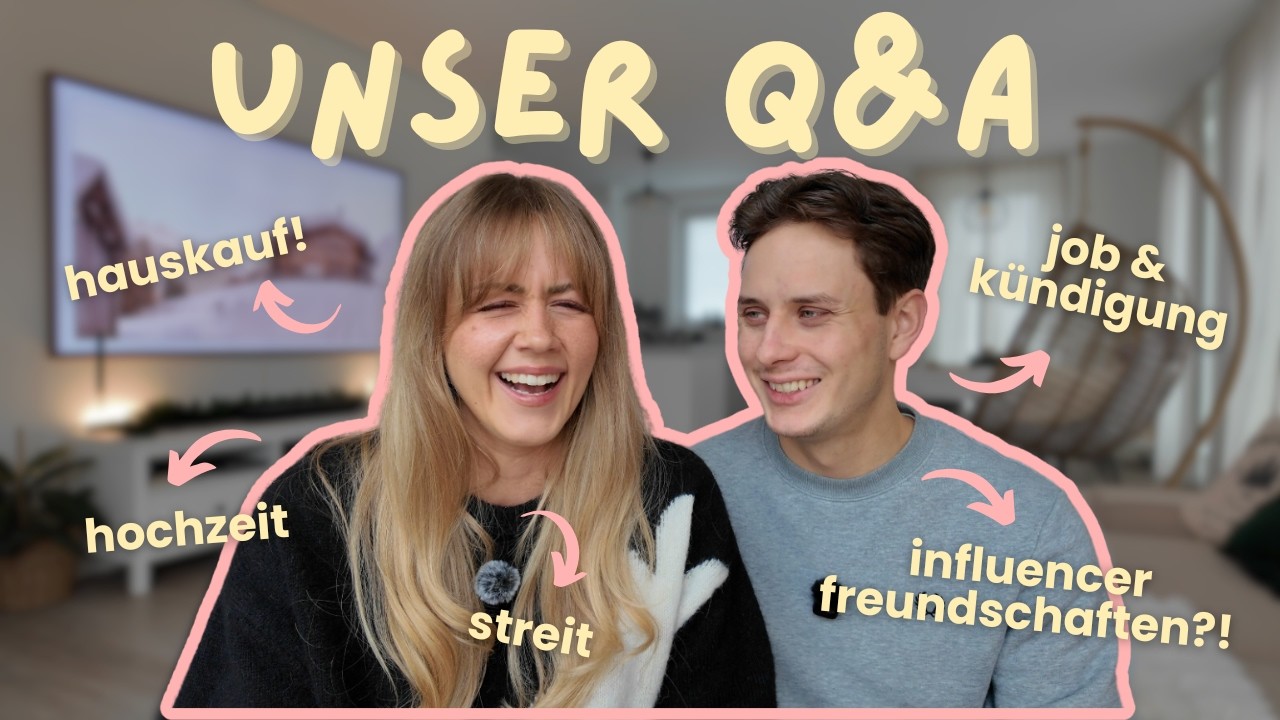 Beziehung, Business & große Zukunftspläne: Unser Q&A! 🤍