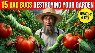 Identifying 15 Bad Insects You DON'T Want in Your Garden: Visual Identification & Treatment Options