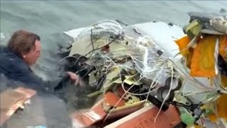 Rescuers search for survivors after Mexican Navy plane on medical mission crashes in Texas