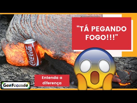 Vídeo: Diferença Entre Lava E Magma