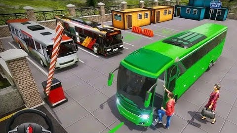 Modern Bus Simulator New Parking Games - Bus Games! Bus wala game! Parking wala game! Indian Bus 😂