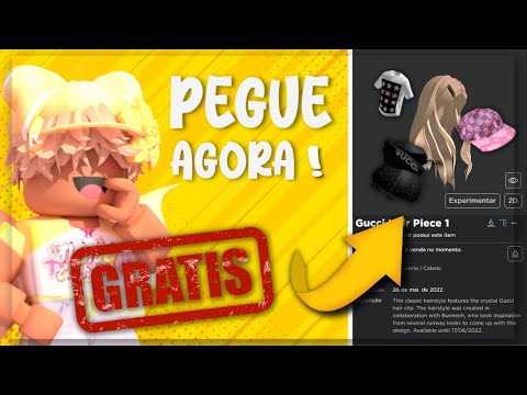 ROBLOX - COMO CONSEGUIR O CABELO GRÁTIS DA GUCCI NO ROBLOX 