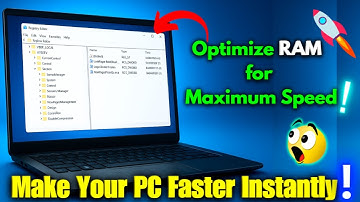 Hidden Windows Settings to Optimize RAM & Speed Up Your PC (No Software Needed)