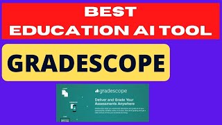 Gradescope Best Education Ai Tool