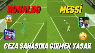 RONALDO VE MESSİ KALEDE CEZA SAHASI DIŞI CHALLANGE 😳 !!!