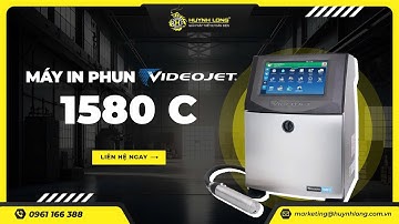 Máy In Phun Videojet 1580C | Công ty CP TBCN Huỳnh Long