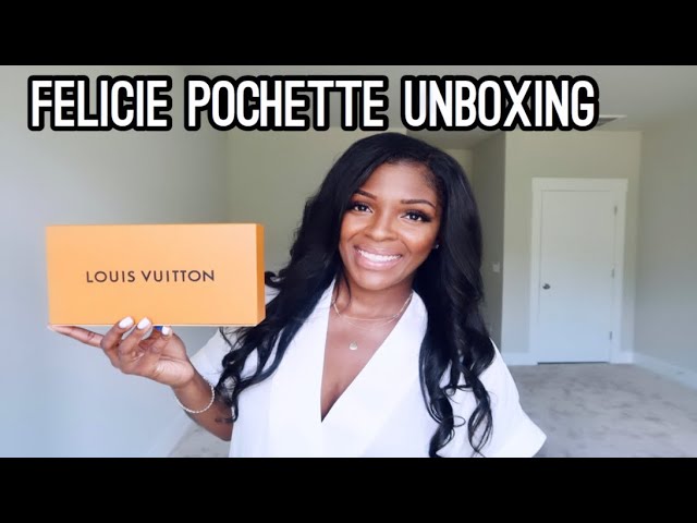 Louis Vuitton - FELICIE Chain Wallet Unboxing and Review 